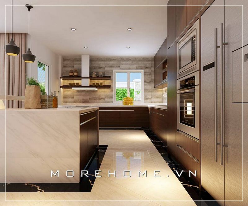 Thiết kế phòng bếp tại Hà Nội